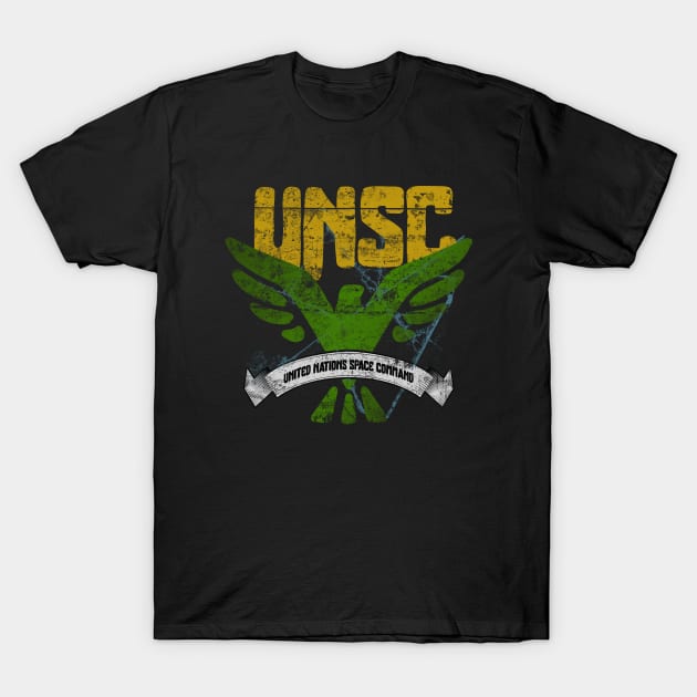United Nations Space Command T-Shirt by Jeff Adamsss